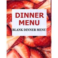 Dinner Menu