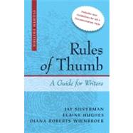 Rules of Thumb,9780073384009 Rules of Thumb,9780073384009