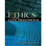 Ethics for the Legal Professional,9780135064009 Ethics for the Legal Professional,9780135064009