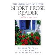 The Simon & Schuster Short Prose Reader,9780130974105 The Simon & Schuster Short Prose Reader,9780130974105
