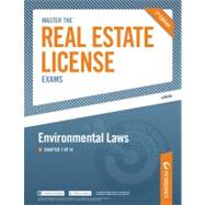 Master the Real Estate License Exam: Environmental Laws : Ch..., 9780768934106