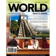 WORLD, Volume 1 (with Review Cards and History CourseMate with eBook, Wadsworth World History Resource Center 2-Semester Printed Access Card),9781439084120 WORLD, Volume 1 (with Review Cards and History CourseMate with eBook, Wadsworth World History Resource Center 2-Semester Printed Access Card),9781439084120