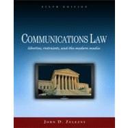 Communications Law : Liberties, Restraints, and the Modern M..., 9780495794172