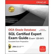 OCA Oracle Database SQL Certified Expert Exam Guide (Exam 1Z..., 9780071614214