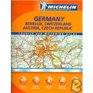 Michelin Germany: Benelux, Switzerland, Austria, Czech Repub..., 9782067124233