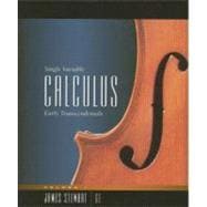 Single Variable Calculus Vol. 1 : Early Transcendentals,9780495384250 Single Variable Calculus Vol. 1 : Early Transcendentals,9780495384250