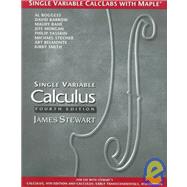 CalcLabs with Maple for Stewart's Calculus, Single Variable,9780534364335 CalcLabs with Maple for Stewart's Calculus, Single Variable,9780534364335