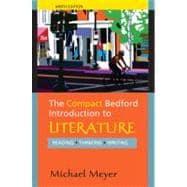 The Compact Bedford Introduction to Literature: Reading, Thi..., 9780312594343