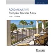 Florida Real Estate: Principles, Practices & Law,9781427724373 Florida Real Estate: Principles, Practices & Law,9781427724373