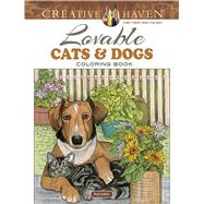 Creative Haven Lovable Cats and Dogs Coloring Book