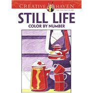 Creative Haven Still Life Color by Number Coloring Book