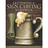 Lettering and Sign Carving Wookbook : 10 Skill-Building Proj..., 9781565234529