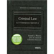 Criminal Law : A Contemporary Approach,9780314194534 Criminal Law : A Contemporary Approach,9780314194534