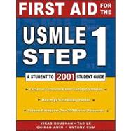 First Aid for the Usmle Step 1, 2001: A Student to Student Guide,9780071364546 First Aid for the Usmle Step 1, 2001: A Student to Student Guide,9780071364546