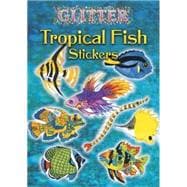 Glitter Tropical Fish Stickers