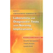 Davis's Comprehensive Handbook of Laboratory And Diagnostic Tests--With Nursing Implications,9780803614642 Davis's Comprehensive Handbook of Laboratory And Diagnostic Tests--With Nursing Implications,9780803614642