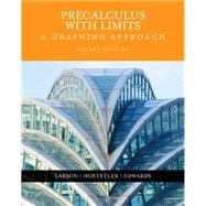 Precalculus with Limits : A Graphing Approach,9780618394784 Precalculus with Limits : A Graphing Approach,9780618394784