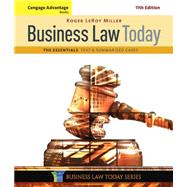 Cengage Advantage Books: Business Law Today, The Essentials 