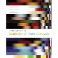 Introduction to Statistics and Data Analysis,9780840054906 Introduction to Statistics and Data Analysis,9780840054906