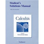 Student Solutions Manual for Calculus for Biology and Medici..., 9780321644923