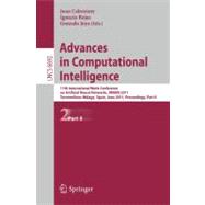 Advances in Computational Intelligence Pt. II : 11th Interna..., 9783642214974