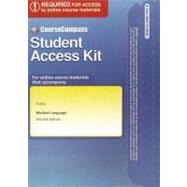 CourseCompass Access Code Card for Medical Language,9780132114981 CourseCompass Access Code Card for Medical Language,9780132114981