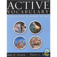 Active Vocabulary : General and Academic Words,9780321054982 Active Vocabulary : General and Academic Words,9780321054982