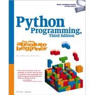Python Programming for the Absolute Beginner, Third Edition, 9781435455009