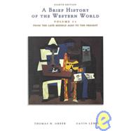 A Brief History of the Western World, Volume 2,9780155075016 A Brief History of the Western World, Volume 2,9780155075016
