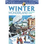 Creative Haven Winter Wonderland Coloring Book