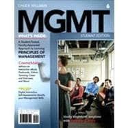 Bundle: MGMT6 (with Career Transitions Printed Access Card), 6th + Cengage Learning Write Experience 2.0 Powered by MyAccess Printed Access Card, 6th Edition,9781285725031 Bundle: MGMT6 (with Career Transitions Printed Access Card), 6th + Cengage Learning Write Experience 2.0 Powered by MyAccess Printed Access Card, 6th Edition,9781285725031