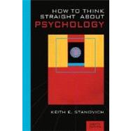 How to Think Straight About Psychology,9780205485130 How to Think Straight About Psychology,9780205485130