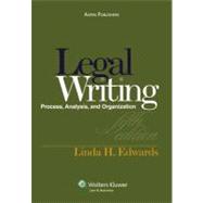 Legal Writing: Process, Analysis, and Organization,9780735585140 Legal Writing: Process, Analysis, and Organization,9780735585140