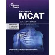 Cracking the MCAT, 2013-2014 Edition,9780307945341 Cracking the MCAT, 2013-2014 Edition,9780307945341