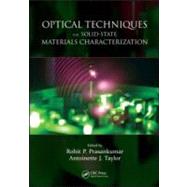 Optical Techniques for Solid-State Materials Characterizatio..., 9781439815373