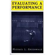Evaluating A Performance,9780321095411 Evaluating A Performance,9780321095411