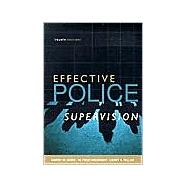 Effective Police Supervision,9781583605462 Effective Police Supervision,9781583605462