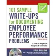 101 Sample Write-Ups for Documenting Employee Performance Pr..., 9780814415467