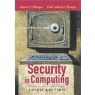 Security in Computing,9780130355485 Security in Computing,9780130355485