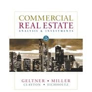 Commercial Real Estate Analysis And Investments