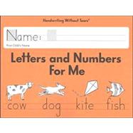 Letters and Numbers for Me (Student Edition),9781934825563 Letters and Numbers for Me (Student Edition),9781934825563
