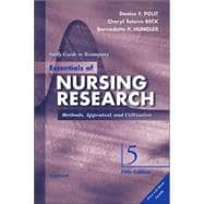 Study Guide to Accompany Essentials of Nursing Research : Methods, Appraisal, and Utilization,9780781725583 Study Guide to Accompany Essentials of Nursing Research : Methods, Appraisal, and Utilization,9780781725583