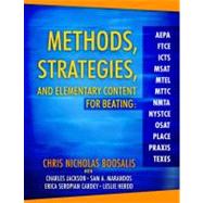 Methods, Strategies, And Elementary Content For Beating Aepa..., 9780205425600