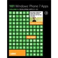 101 Windows Phone 7 Apps, Volume II : Developing Apps 51-101, 9780672335600