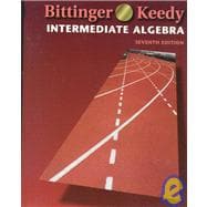 Intermediate Algebra,9780201595628 Intermediate Algebra,9780201595628