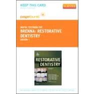 Restorative Dentistry - Pageburst Retail (User Guide and Acc..., 9780323095648