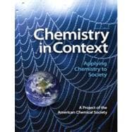 Chemistry in Context : Applying Chemistry to Society,9780073375663 Chemistry in Context : Applying Chemistry to Society,9780073375663