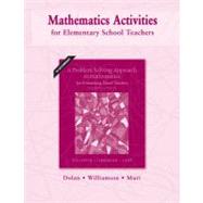 Mathematics Activities for Elementary School Teachers,9780321575685 Mathematics Activities for Elementary School Teachers,9780321575685