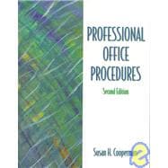 Professional Office Procedures,9780139795763 Professional Office Procedures,9780139795763