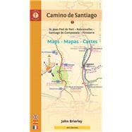 Camino de Santiago Maps - Mapas - Cartes : St. Jean Pied de ..., 9781844095766
